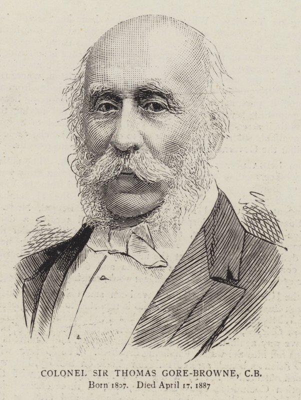 Coronel Sir Thomas Gore-Browne, CB de English School
