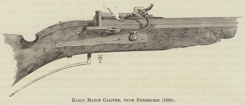 Early Match Caliver, de Penshurst (1590) de English School