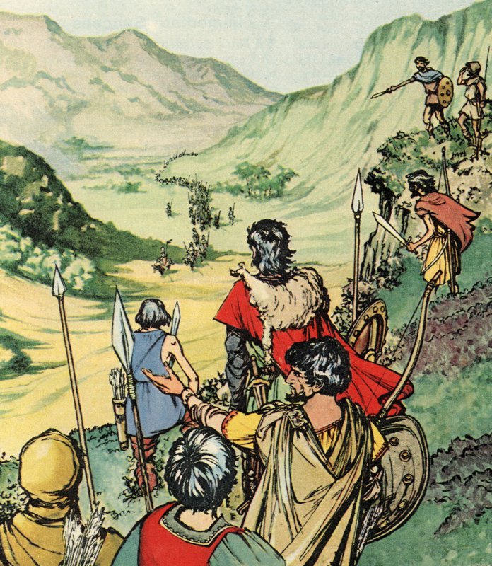 Guerreiros galeses destemidos de English School