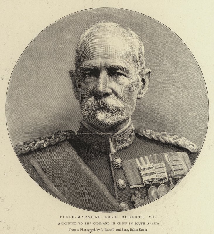 Marechal-de-campo Lord Roberts, VC de English School