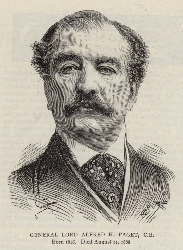 General Lorde Alfred H Paget; CB de English School