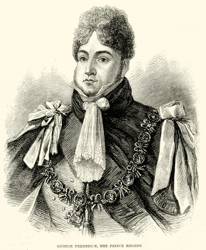 George Frederick, o príncipe regente de English School