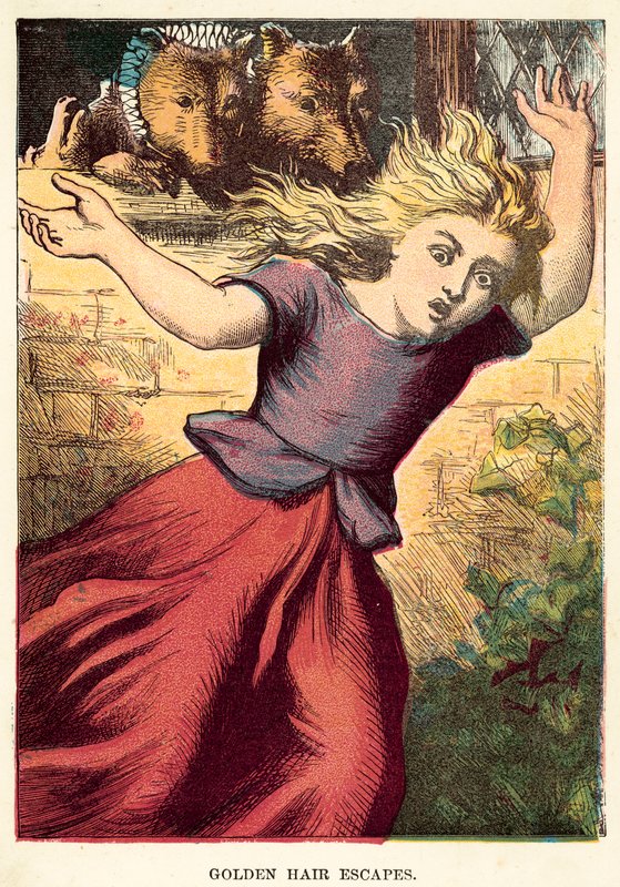 Cabelo dourado escapa de English School