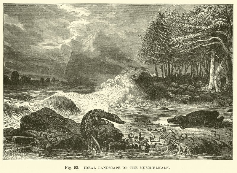 Paisagem Ideal do Muschelkalk de English School
