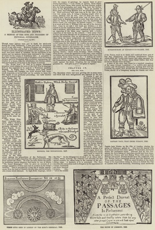 Notícias ilustradas, um esboço da ascensão e progresso do jornalismo pictórico de English School