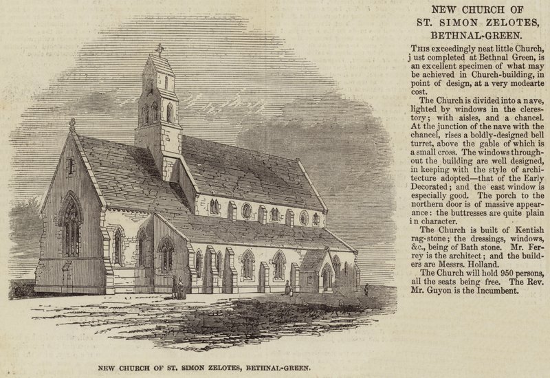 Nova Igreja de São Simão Zelotes, Bethnal-Green de English School