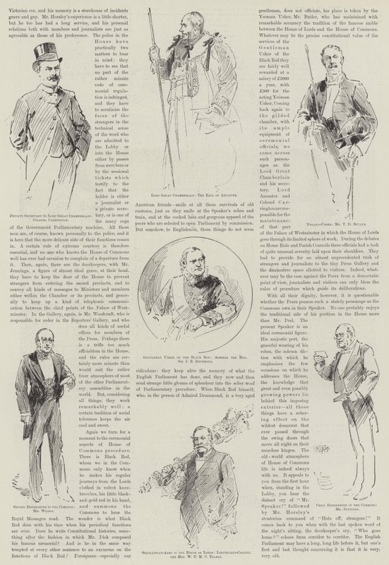 Oficiais do Parlamento, 1894 de English School