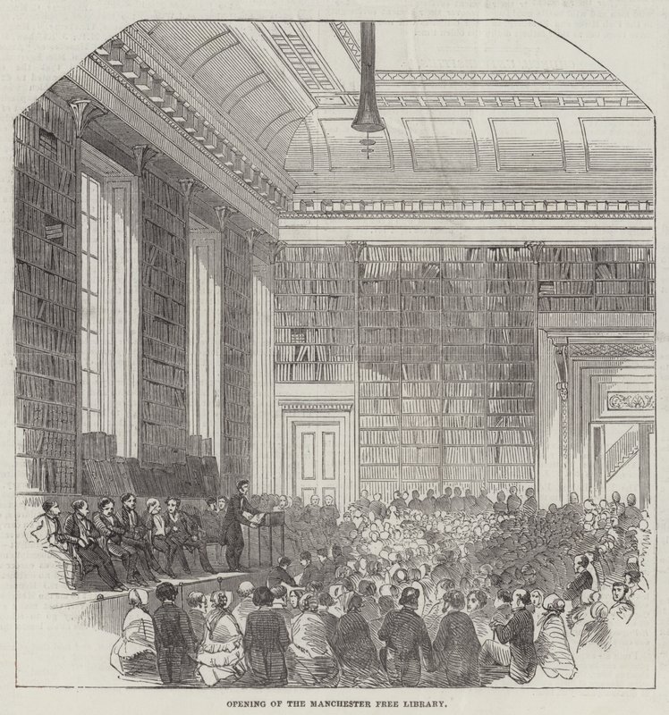 Abertura da Livraria Livre de Manchester de English School