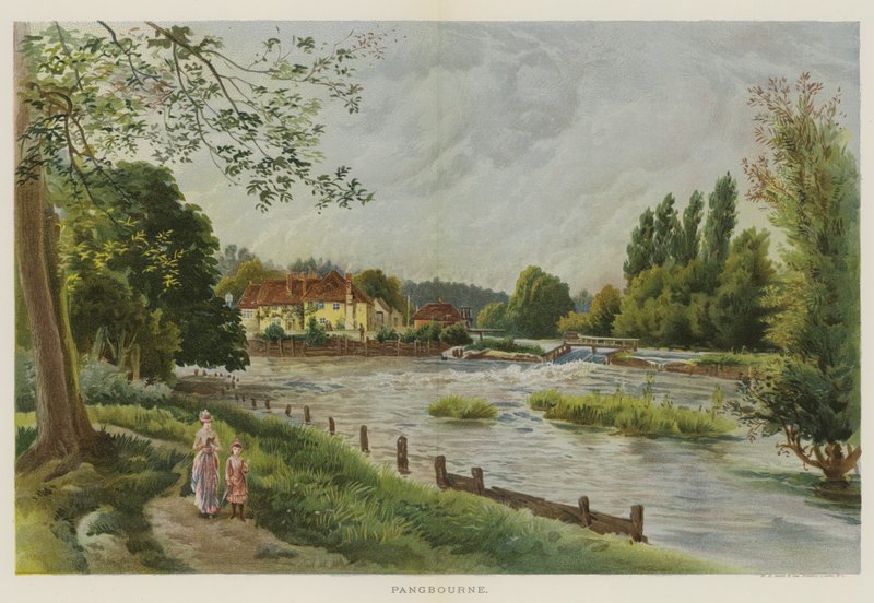 Pangbourne (cromolito) de English School