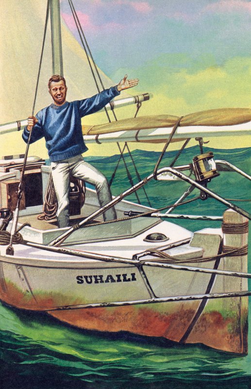 Robin Knox-Johnston, primeiro a navegar pelo mundo sem parar de English School