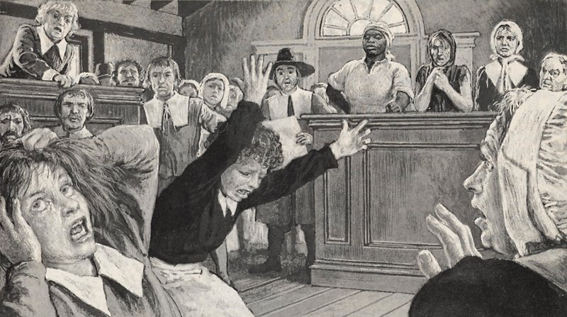 Julgamentos da bruxa de Salem de English School