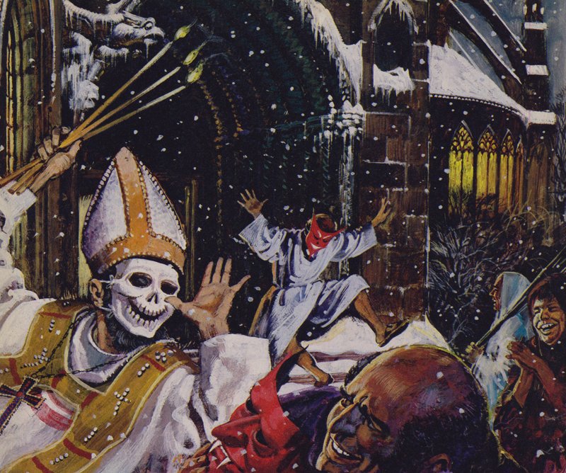 A festa dos tolos na França medieval, realizada na época do Natal de English School