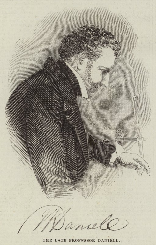O falecido professor Daniell de English School