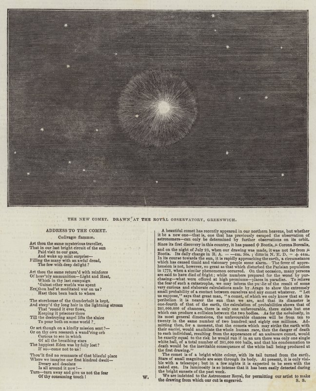 O novo cometa de English School