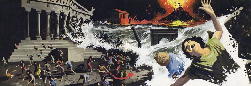 A destruição da Atlântida de English School