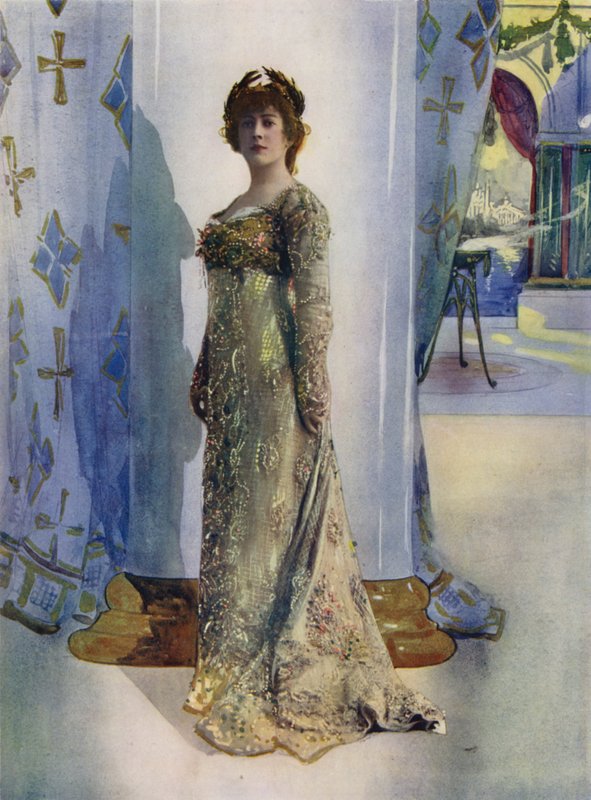 Lady Jane Hading em mais que a rainha (foto colorida) de English Photographer