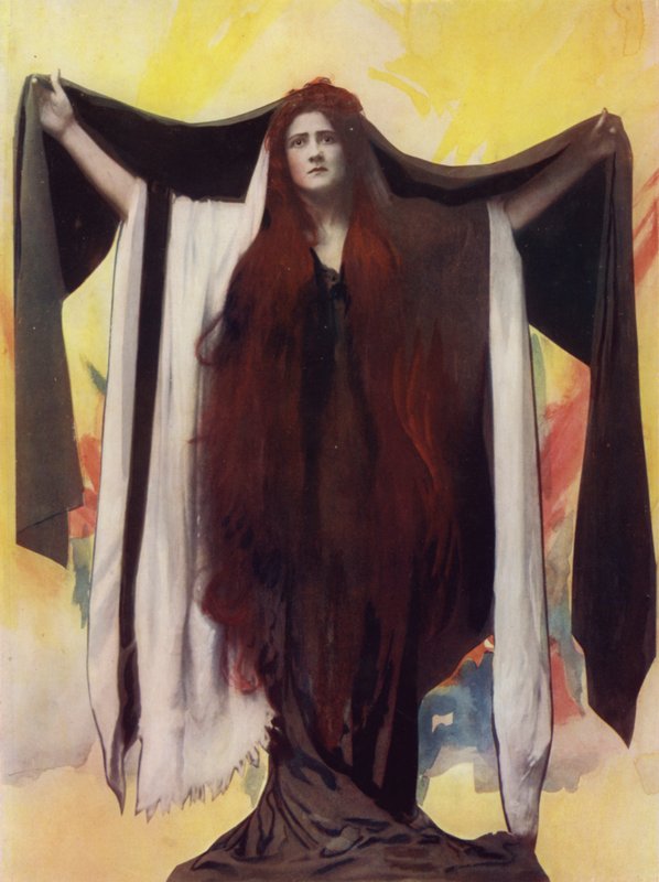 Miss Maud Jeffries em Herodes (foto colorida) de English Photographer