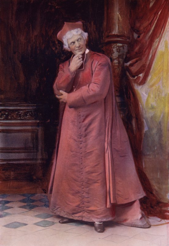 Sr. Arthur Bourchier em The Bishops Move (foto colorida) de English Photographer