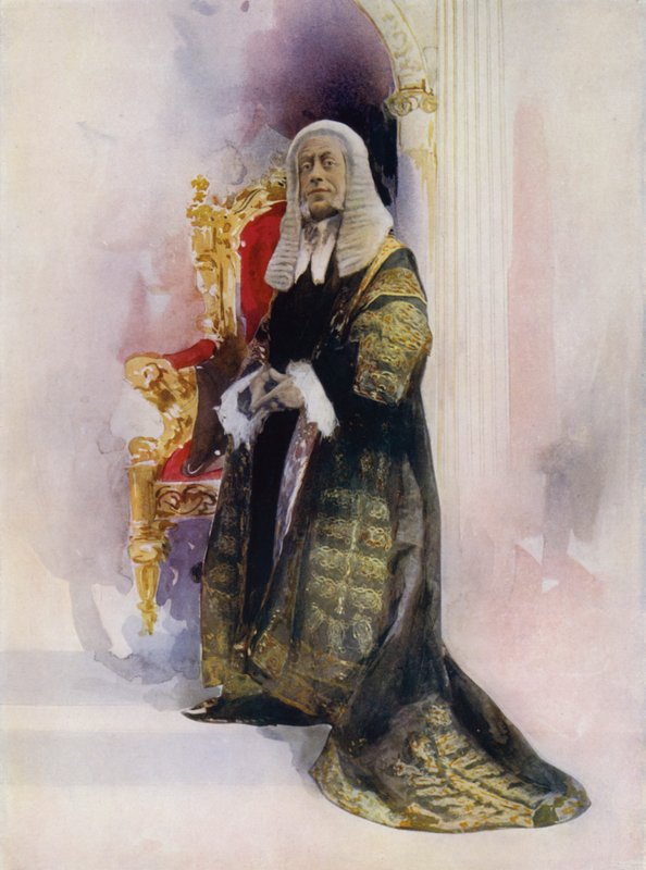 Sr. Walter Passmore em Iolanthe (foto colorida) de English Photographer