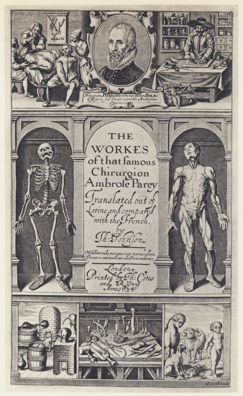 A Pare, The Workes, T Cotes e R Young 1634 (foto a p/b) de English Photographer