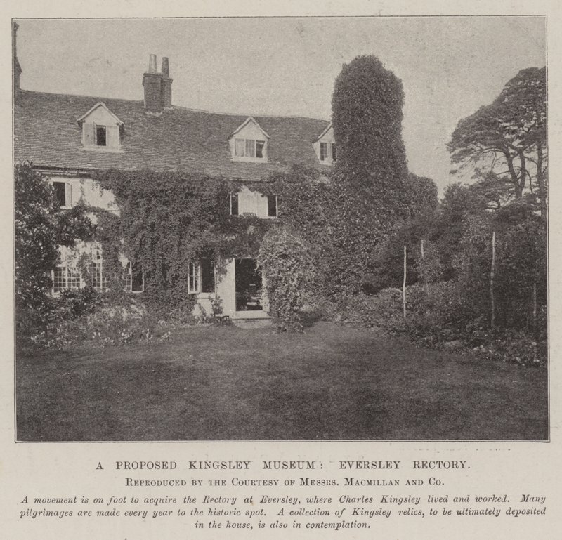 Um museu proposto de Kingsley, Eversley Rectory de English Photographer
