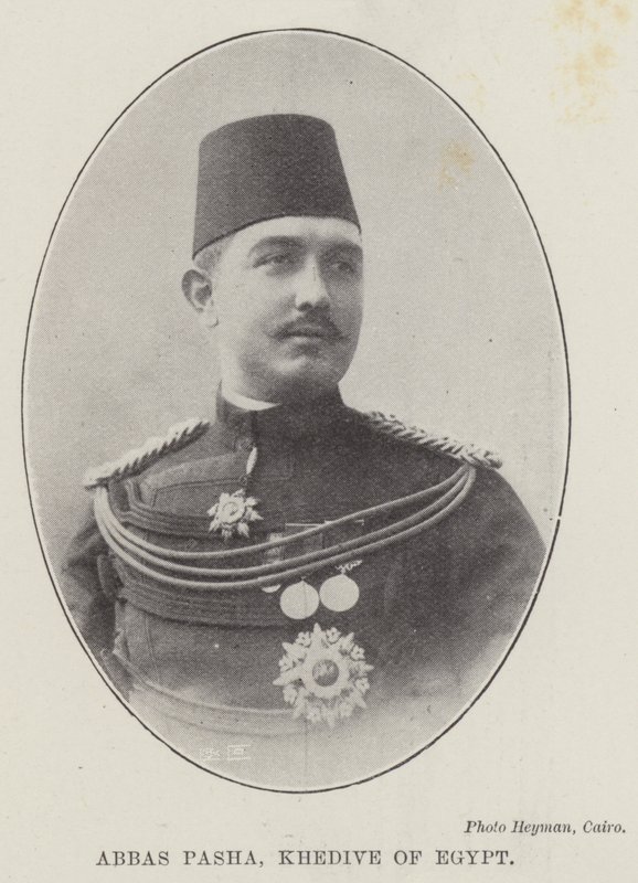 Abbas Pasha, quediva do Egito de English Photographer