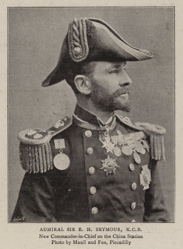 Almirante Sir EH Seymour, KCB de English Photographer