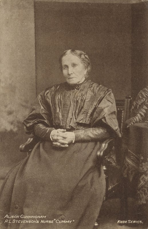 Alison Cunningham, enfermeira de infância de Robert Louis Stevensons de English Photographer