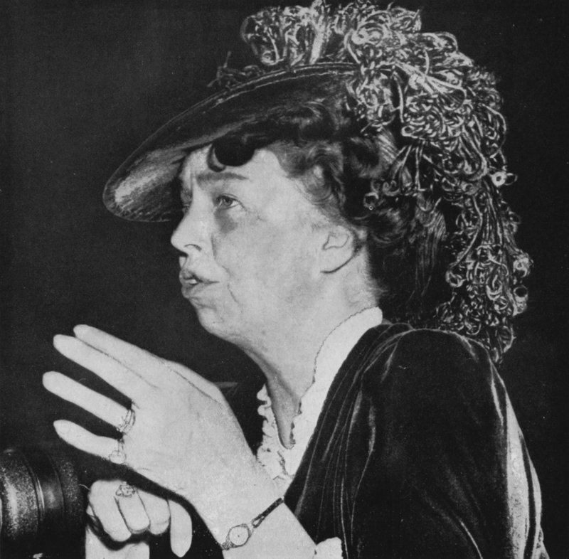 Anna Eleanor Rossevelt, retrato de English Photographer