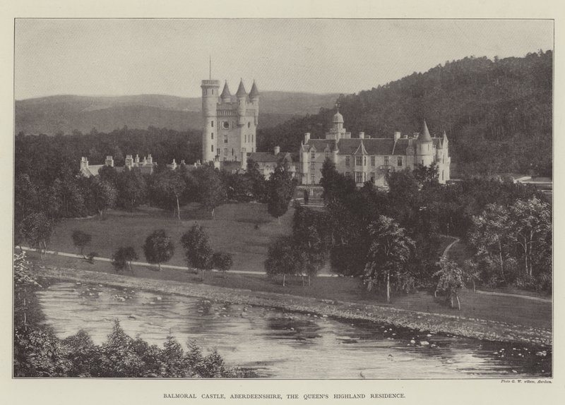 Castelo de Balmoral, Aberdeenshire, a residência das highlands das rainhas de English Photographer