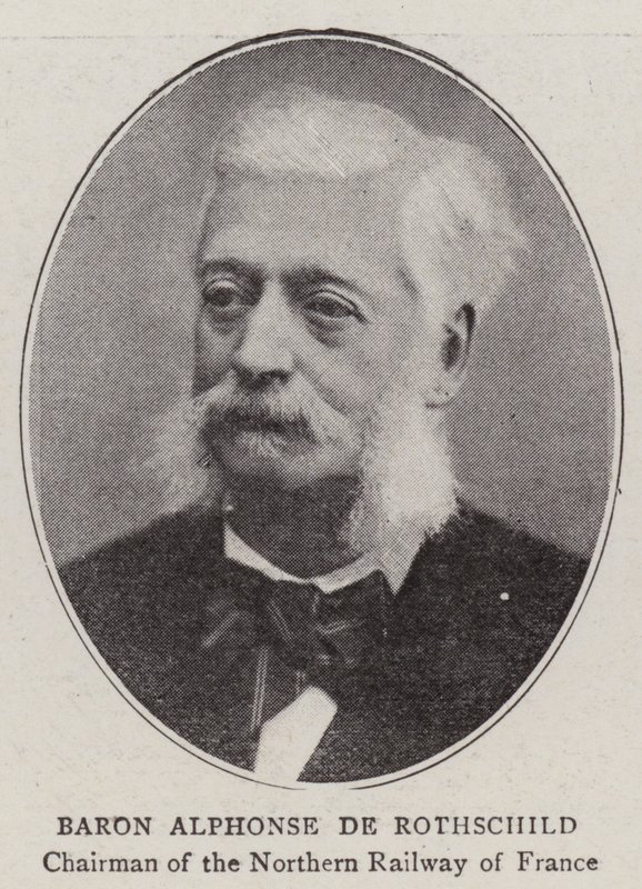 Barão Alphonse de Rothschild de English Photographer