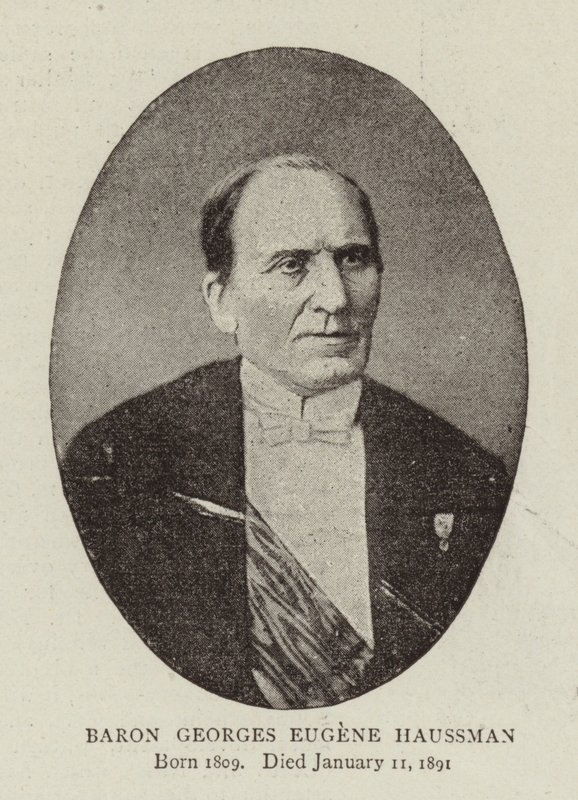 Barão Georges Eugene Haussman de English Photographer