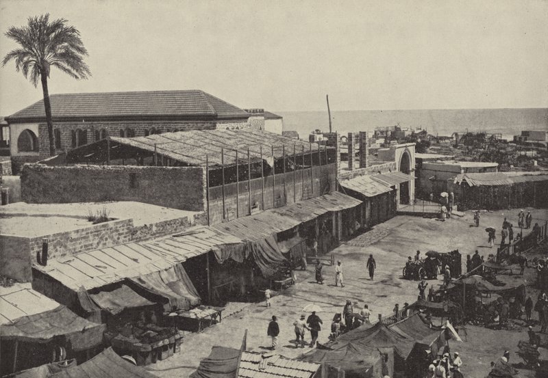 Bazar de Jope, a cidade de Simão, o curtidor de English Photographer