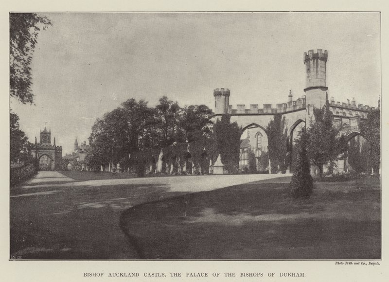 Bispo Castelo de Auckland, o Palácio dos Bispos de Durham de English Photographer