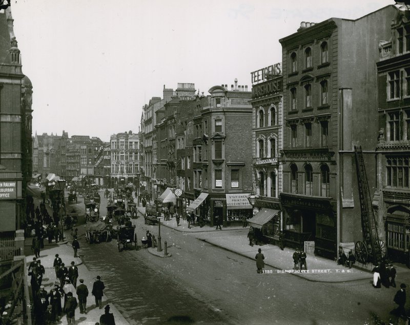 Bishopsgate Street, Londres de English Photographer