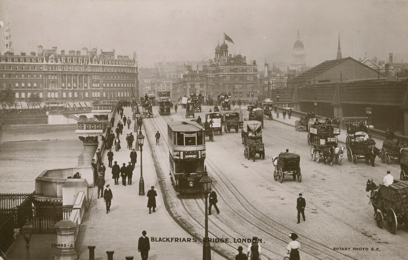 Ponte Blackfriars, Londres de English Photographer