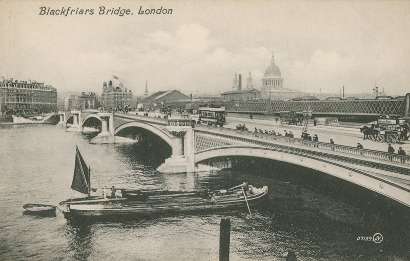 Ponte Blackfriars, Londres de English Photographer