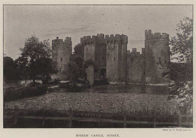 Bodiam Castle, Sussex de English Photographer