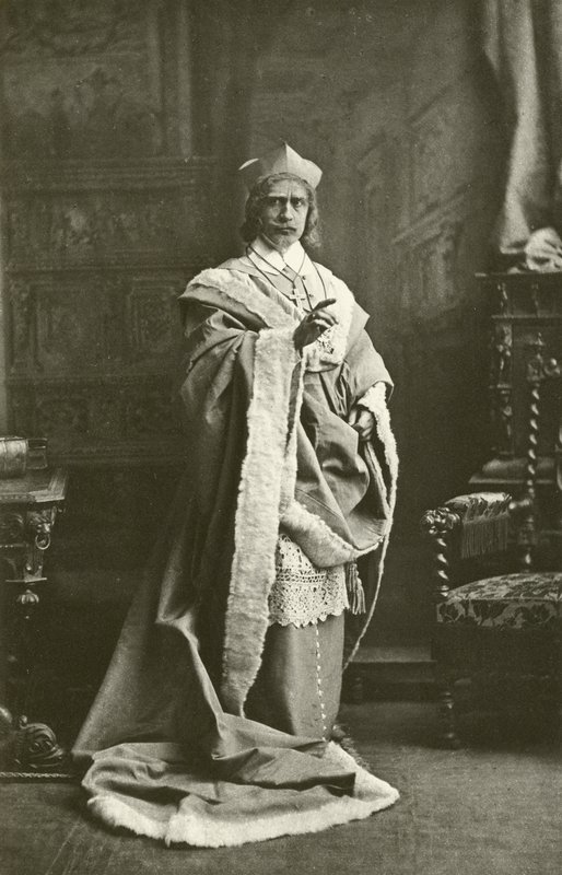 Booth como Richelieu (gravura) de English Photographer