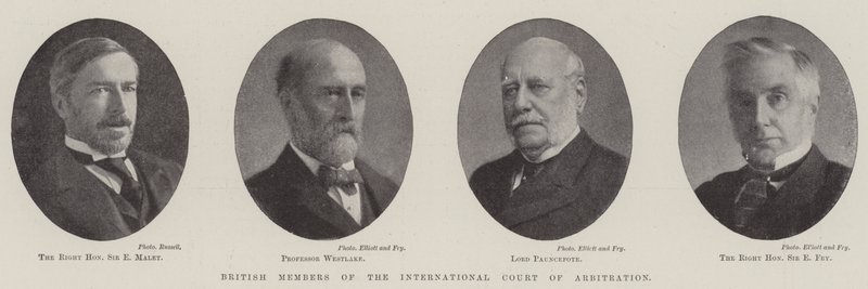 Membros britânicos da Corte Internacional de Arbitragem de English Photographer