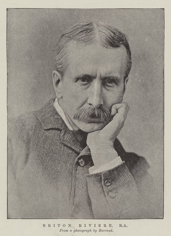 Britânico Riviere, RA de English Photographer