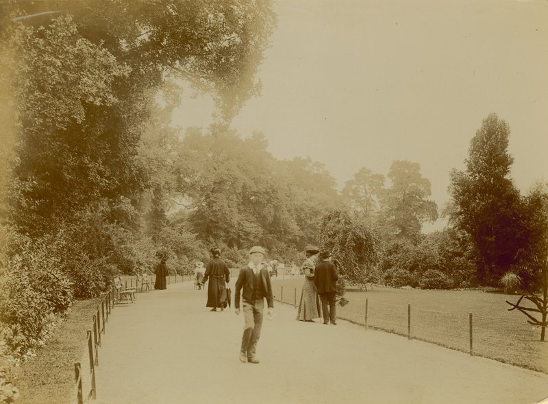 Brockwell Park, em Londres de English Photographer