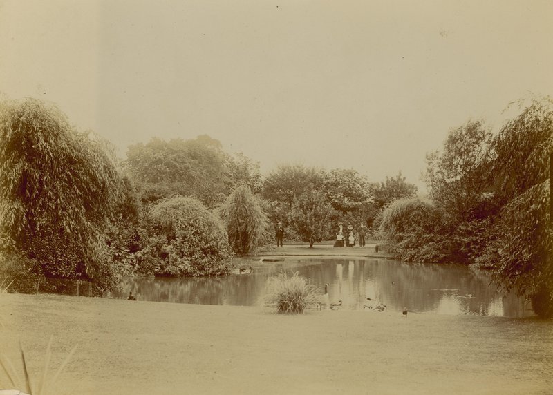 Brockwell Park, em Londres de English Photographer
