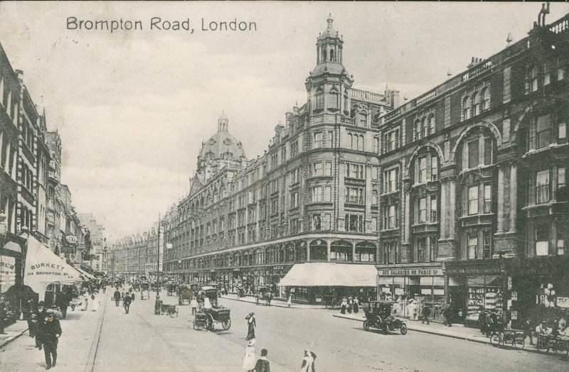 Brompton Road, em Londres de English Photographer