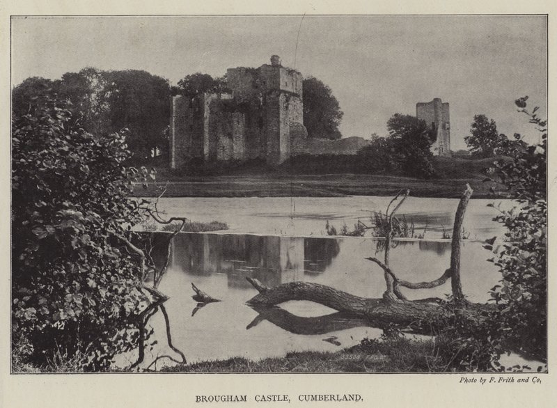 Castelo de Brougham, Cumberland de English Photographer