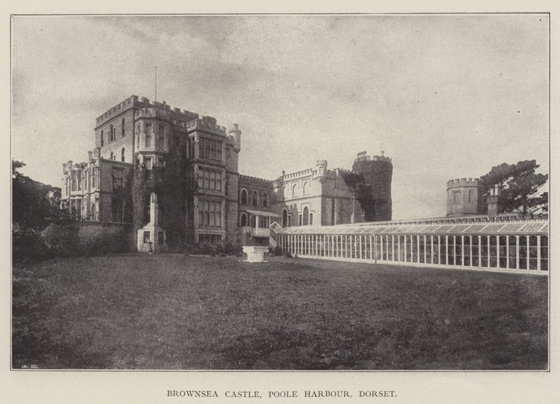 Castelo de Brownsea, Poole Harbour, Dorset de English Photographer