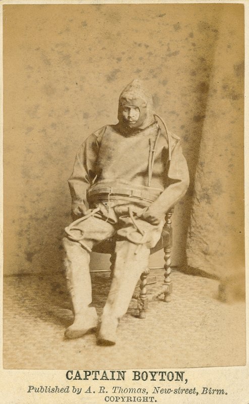 Capitão Boyton de English Photographer