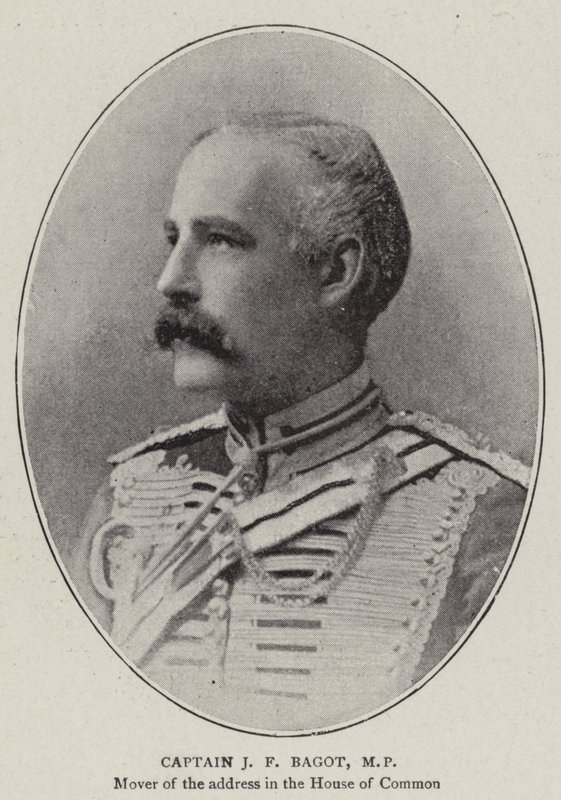 Capitão JF Bagot, MP de English Photographer