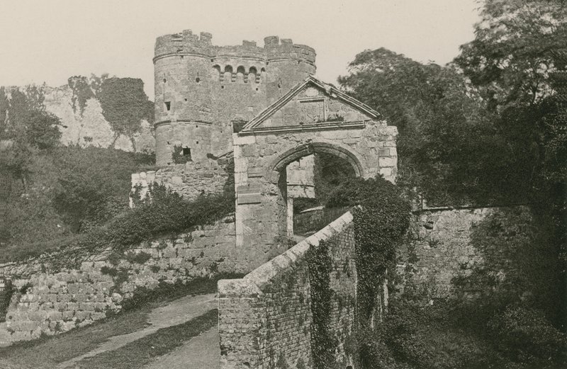 Castelo de Carisbrooke, Ilha de Wight de English Photographer