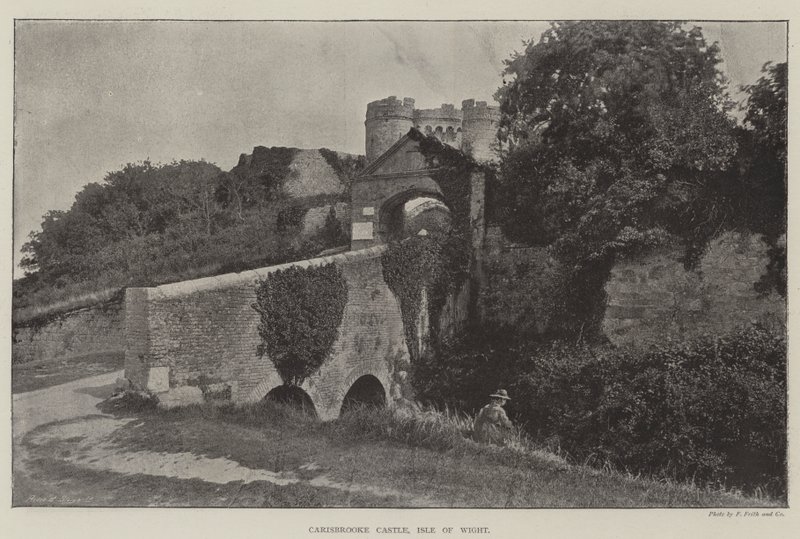 Castelo de Carisbrooke, Ilha de Wight de English Photographer
